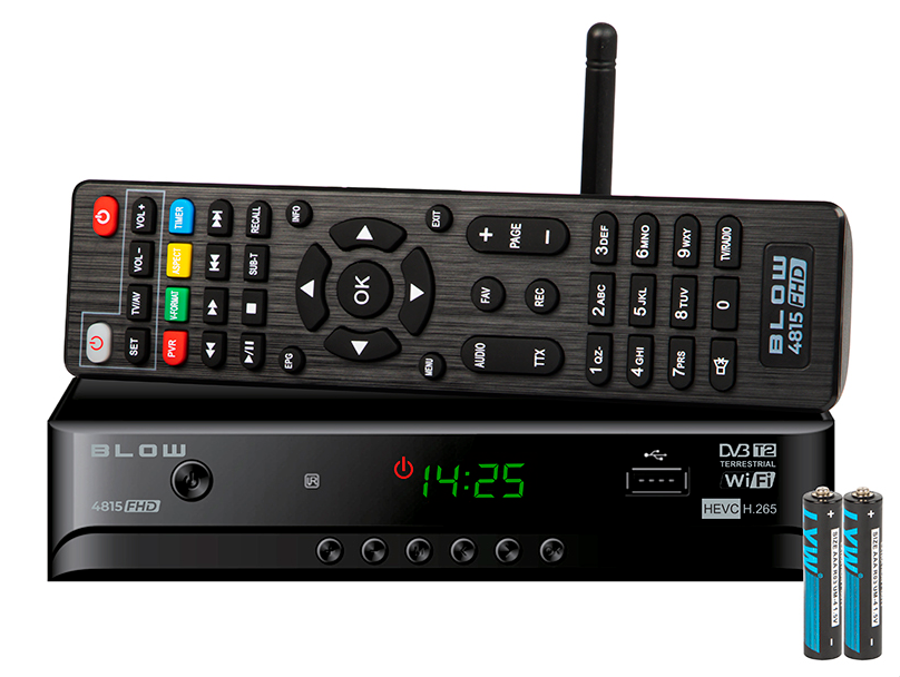 BLOW Tuner TV DVB-T/T2 4815FHD WIFI 77-042 - Henryx24
