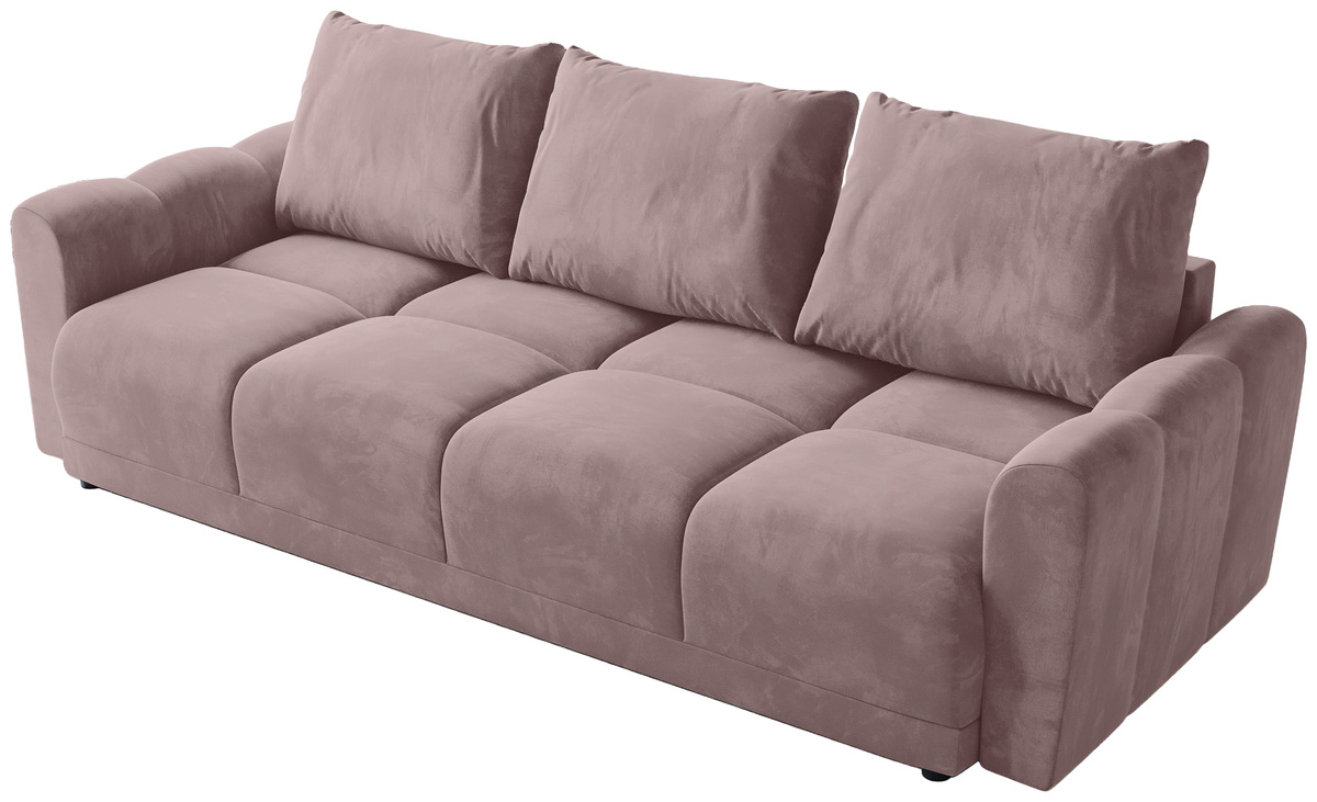 Nowoczesna szara sofa do salonu NUBES monolith