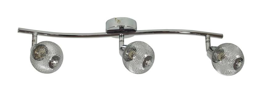Lampa sufitowa Novel listwa 3X40W G9 chrom