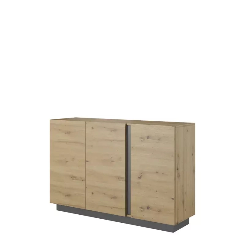 Nowoczesna komoda 138 cm dąb artisan LINDA