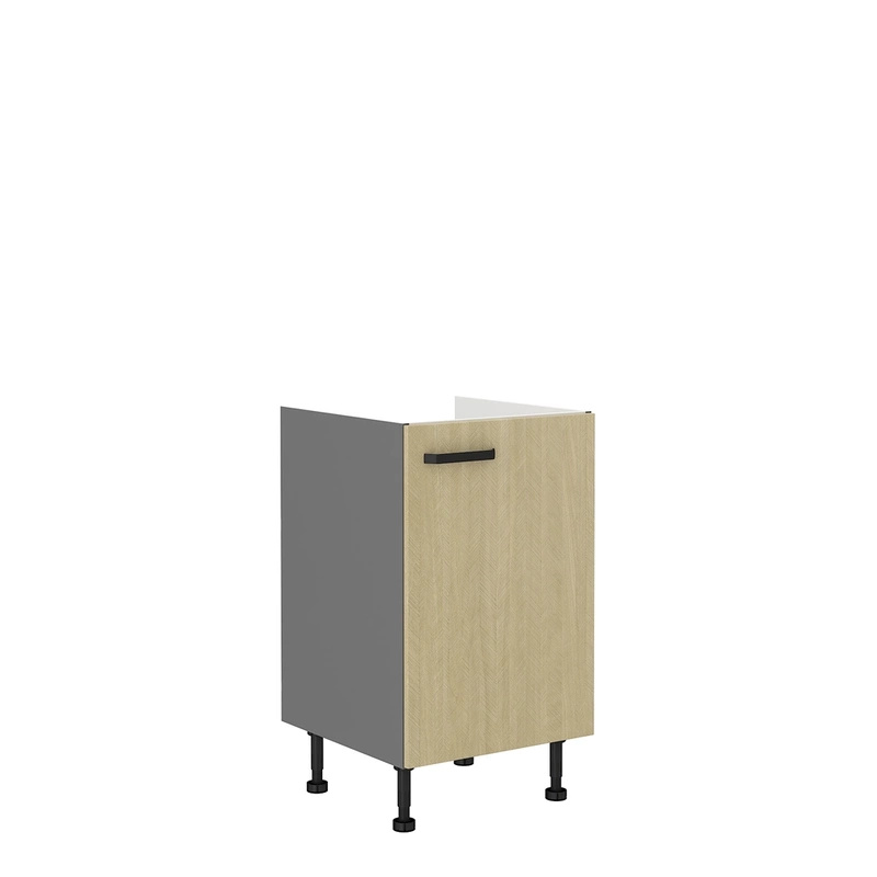 Szafka pod zlewozmywak 50 cm SUNSHINE jodełka
