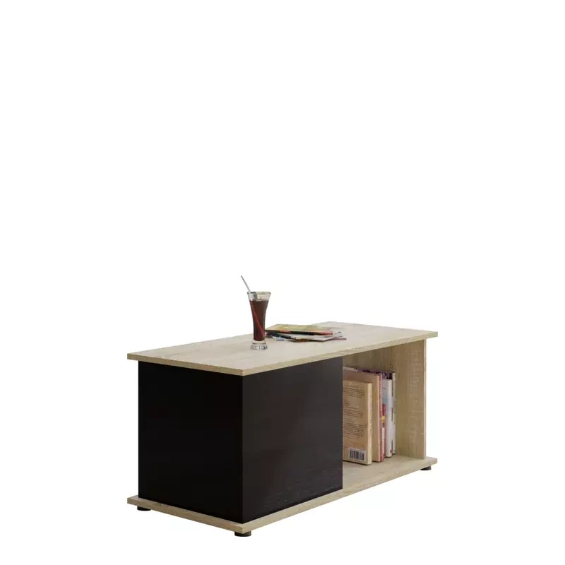 Nowoczesna ława Dąb Sonoma CUBE