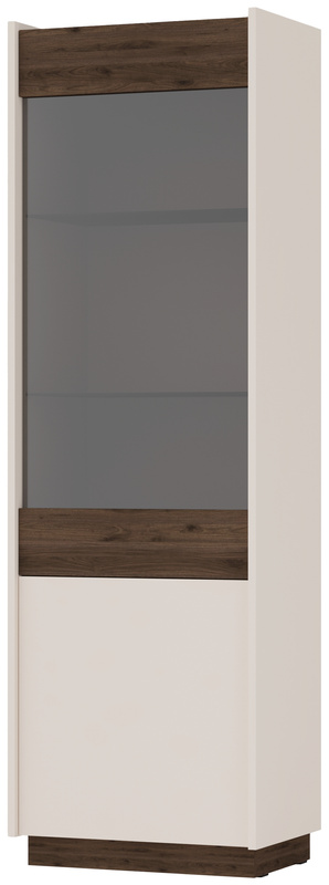 Witryna do salonu z półkami 60 cm KAVON