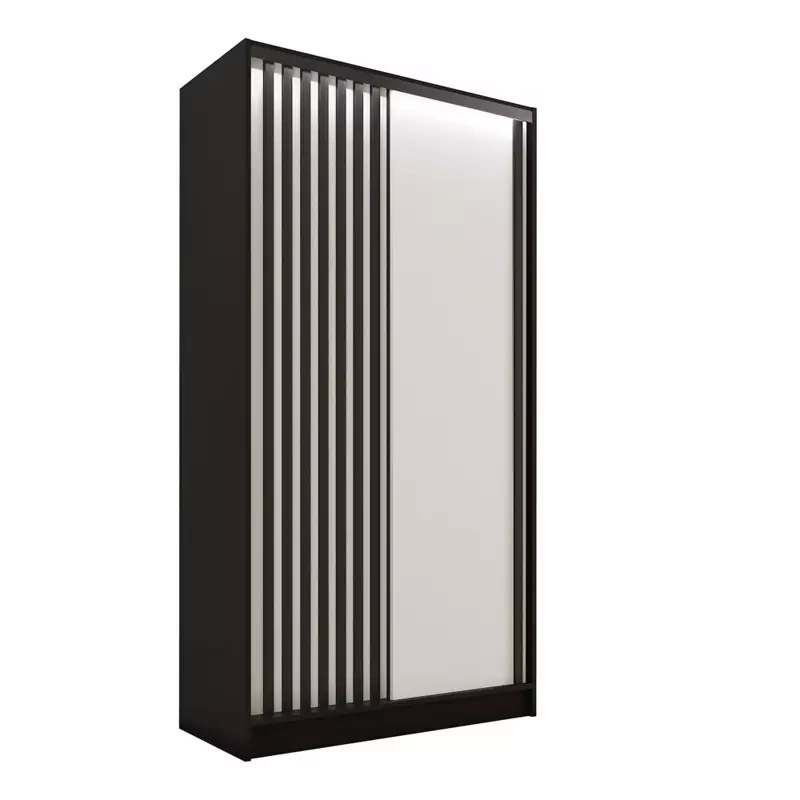 Szafa przesuwna z lamelami 100 cm LAMEL 3D
