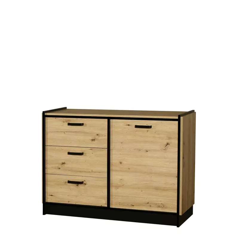 Komoda do salonu z szufladami nowoczesna 120 cm KALETTO