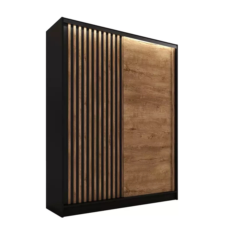 Szafa przesuwna z lamelami 150 cm LAMEL 3D