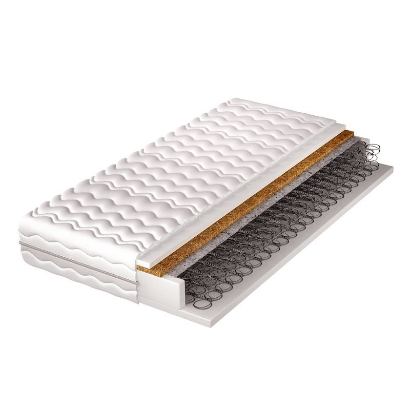 Materac sprężynowy bonell + kokos 140x200 PIMENTO