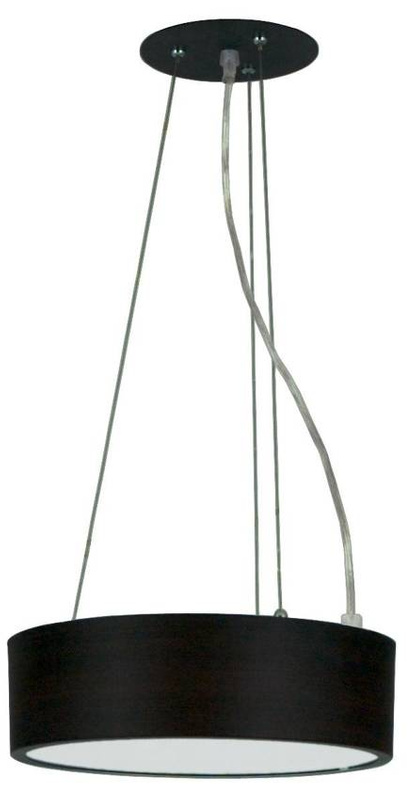 Lampa wisząca LED zimny 16W 6500K plafon wenge Zigo