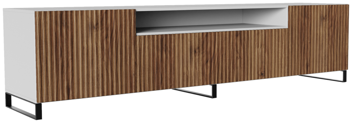 Nowoczesna szafka RTV na nóżkach 200 cm TAVIO loft