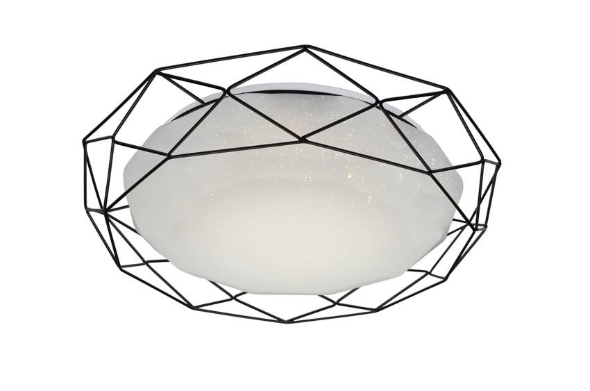 Lampa sufitowa plafon 16W LED 3000K czarny SVEN