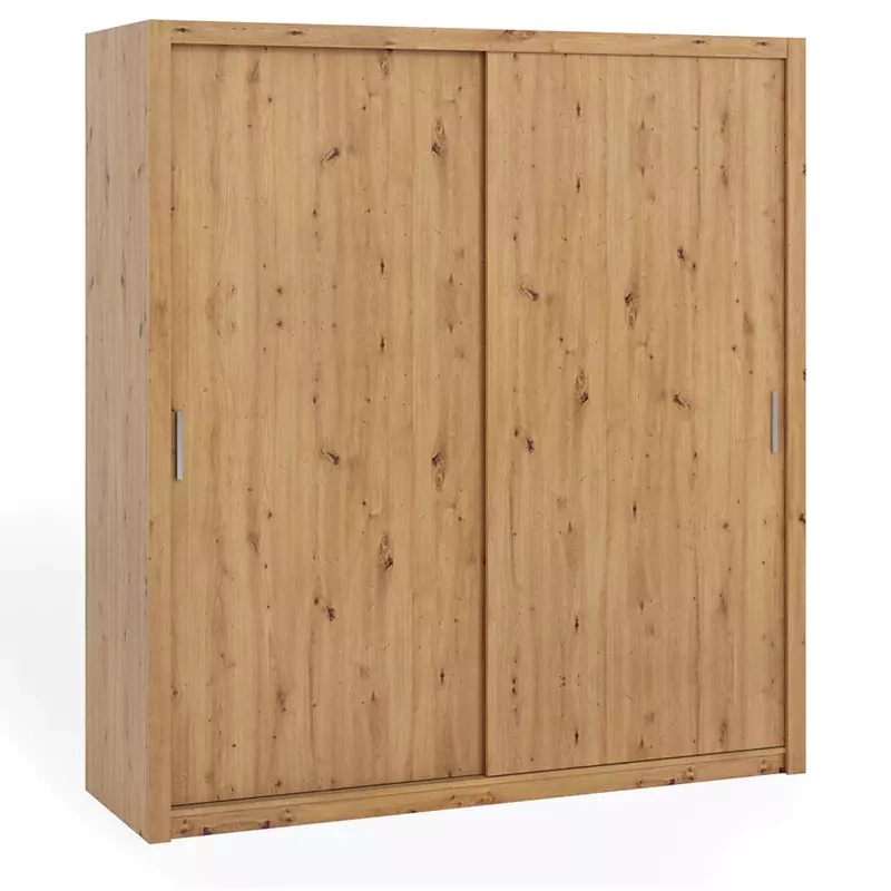 Szafa przesuwna 200 cm Dąb artisan BELLA