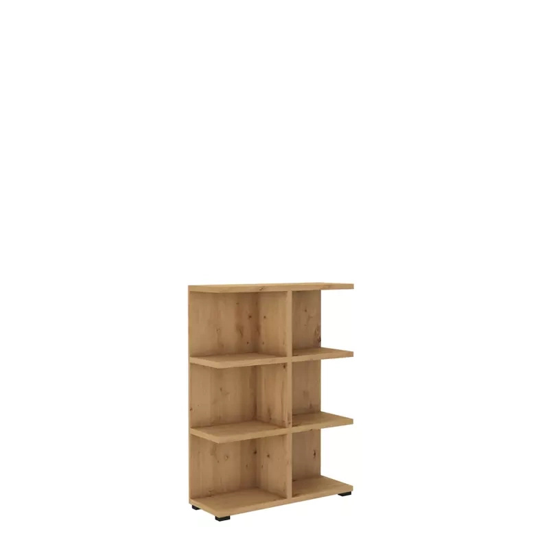 Niski regał dąb artisan MEIRA