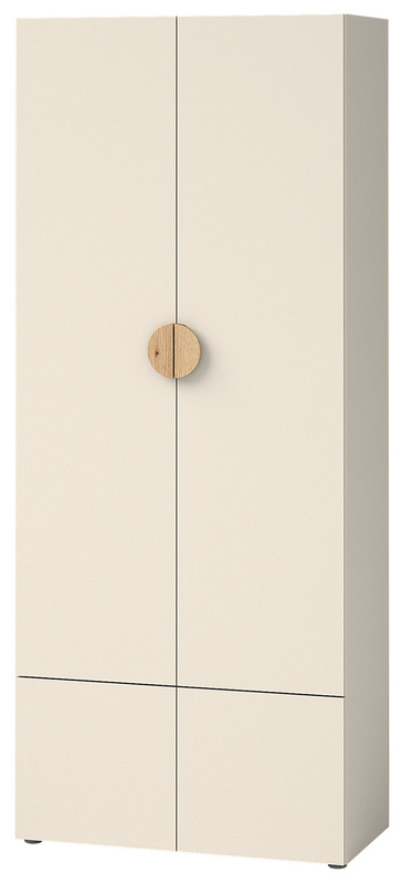 Czterodrzwiowa szafa do pokoju młodzieżowego 80 cm MAGNESIA