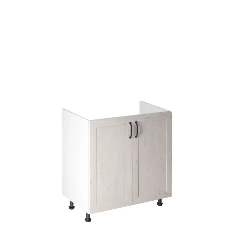 Szafka kuchenna stojąca pod zlew 80 cm dwudrzwiowa ROZANELI