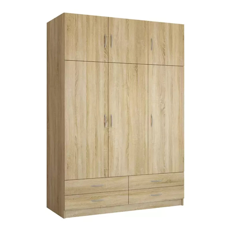 Szafa do przedpokoju 135 cm Dąb sonoma ESTELLA