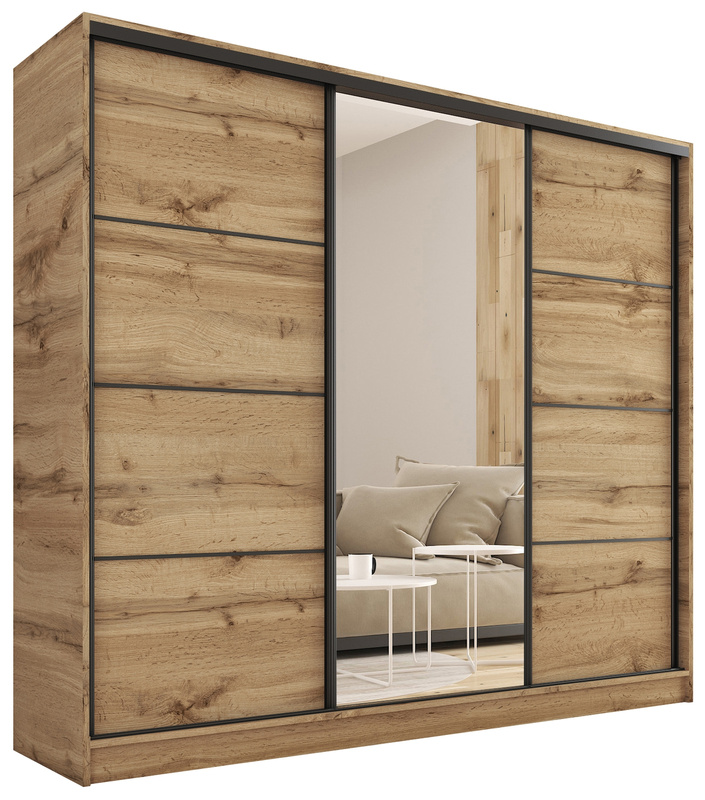 Szafa z lustrem 200 cm LOFT