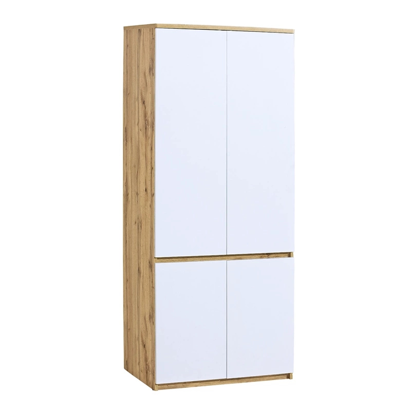 Nowoczesna szafa młodzieżowa z półkami 80 cm ANETT