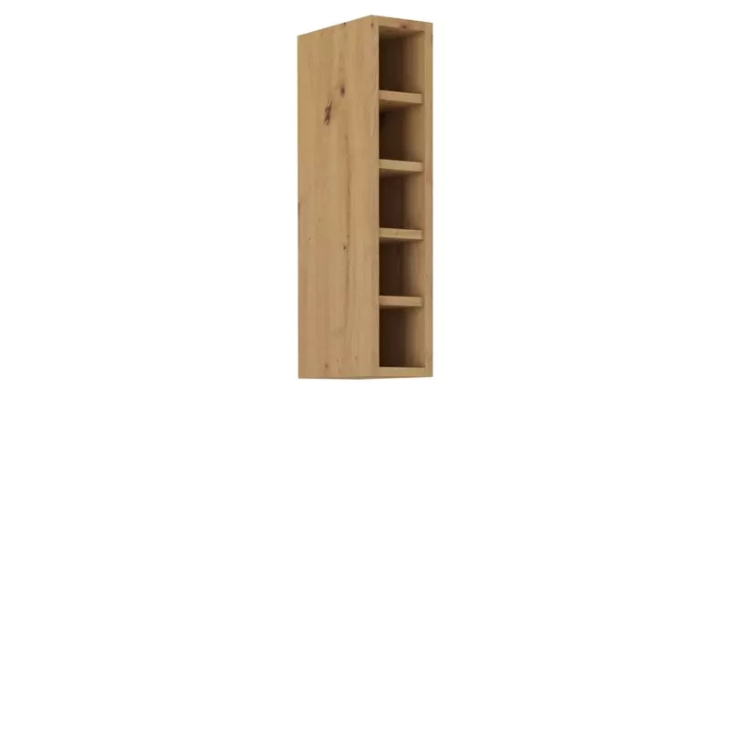Regał na przyprawy 15 cm dąb artisan MILANO
