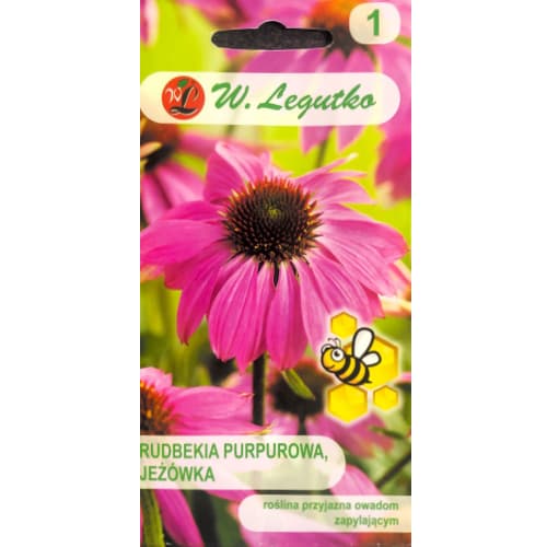 1 szt, Rudbekia purpurowa (Jeżówka) rozowa - Nasiona: Ilość w opakowaniu: 1 g