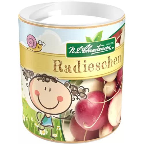 Nasiona dla dzieci, Rzodkiewka (mieszanka) - Nasiona. Ilość w opakowaniu: 1 opak - GradinaMax