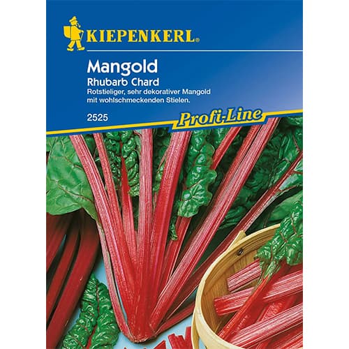 Burak liściowy Rhubarb Chard - Nasiona. Ilość w opakowaniu: 1 opak - GradinaMax