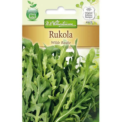 Rukola Wilde Rauke - Nasiona. Ilość w opakowaniu: 1 opak - GradinaMax
