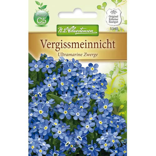 Niezapominajka Ultramarine Zwerge - Nasiona. Ilość w opakowaniu: 1 opak - GradinaMax