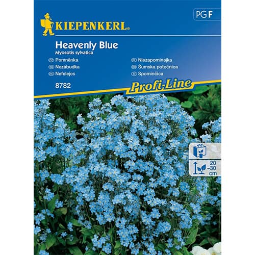 Niezapominajka Heavenly Blue - Nasiona. Ilość w opakowaniu: 1 opak - GradinaMax