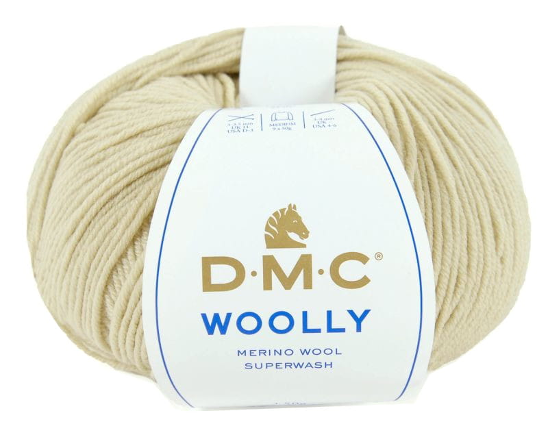Włóczka DMC Woolly 100% wełna merino kol. 011 jasny beżowy