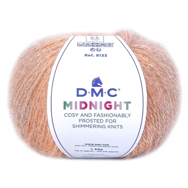WŁÓCZKA DMC MIDNIGHT 50gr kol. 203 karmelowy