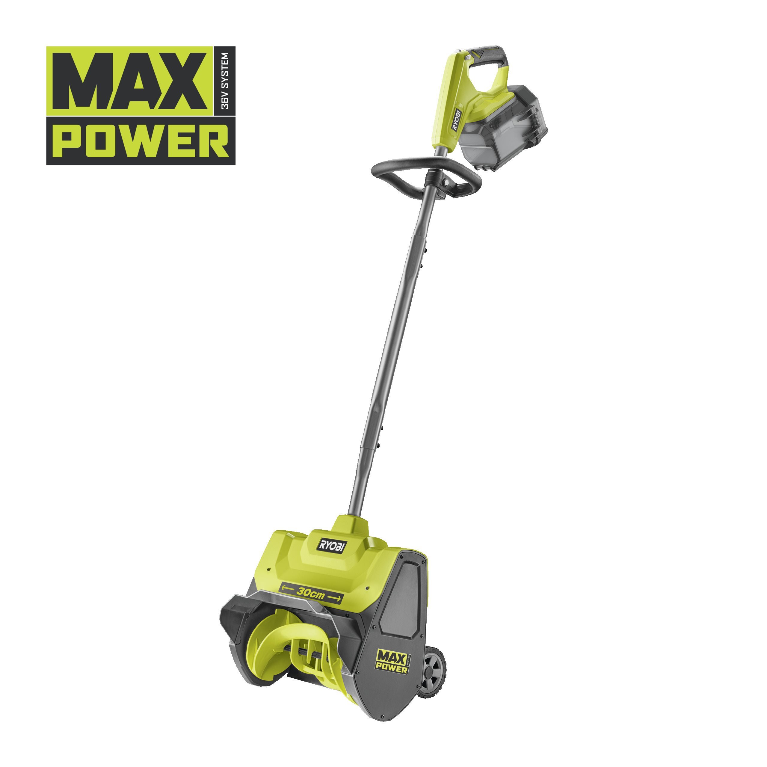 Odśnieżarka akumulatorowa 30cm, 36V MAX POWER