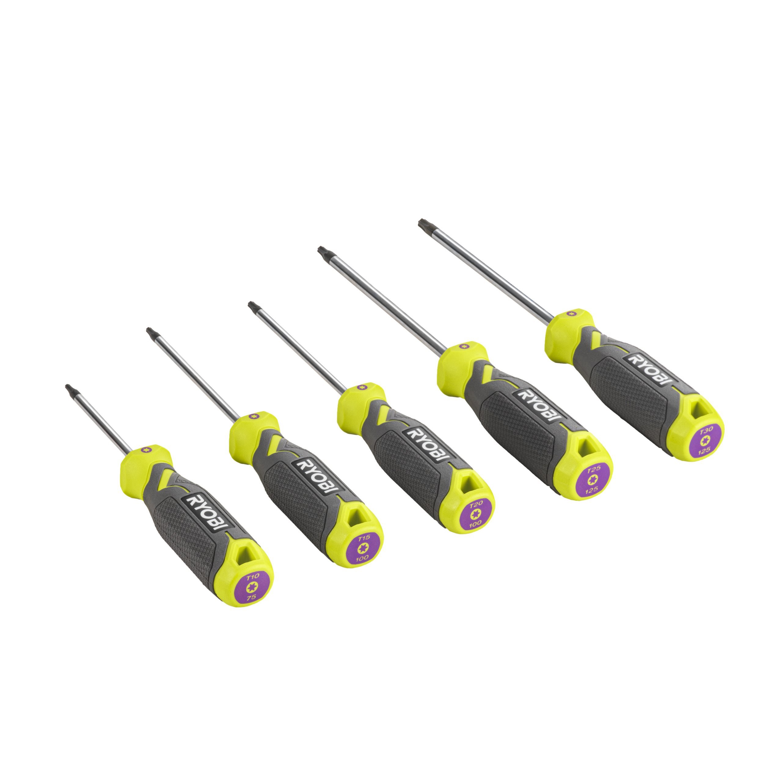 Zestaw magnetycznych wkrętaków Torx 5-częściowy