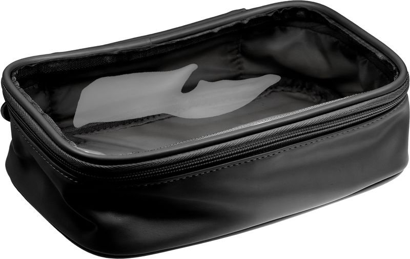 Intervion Kosmetyczka mała pojedyncza Glam black