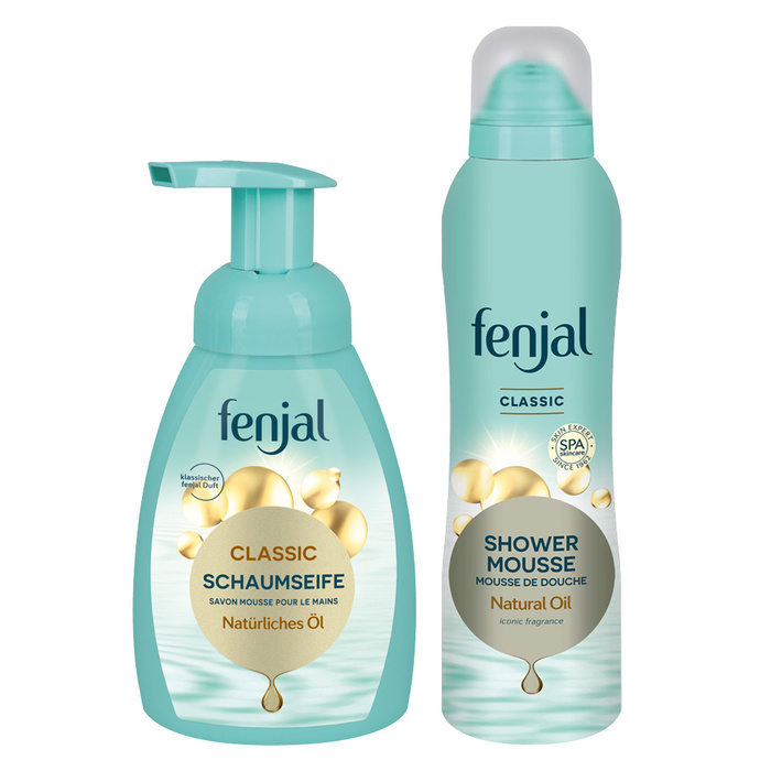 Fenjal Zestaw Classic – Mydło w Piance 250 ml + Pianka pod Prysznic 200 ml