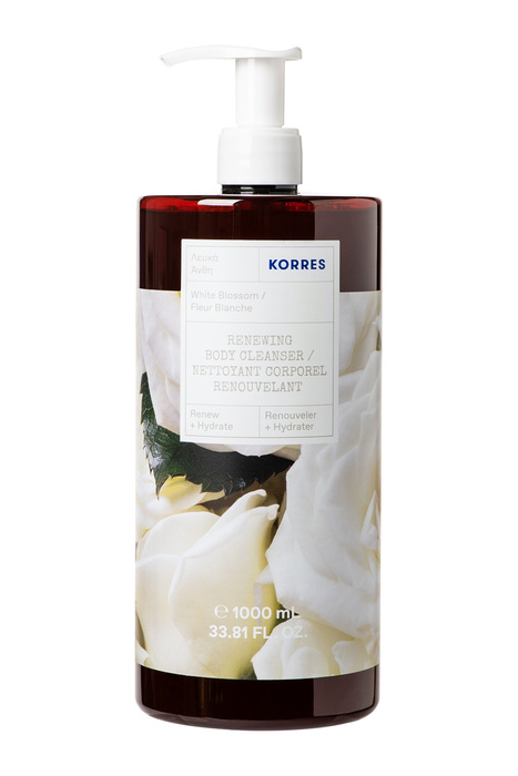 Korres Żel pod prysznic White Blossom 1000 ml