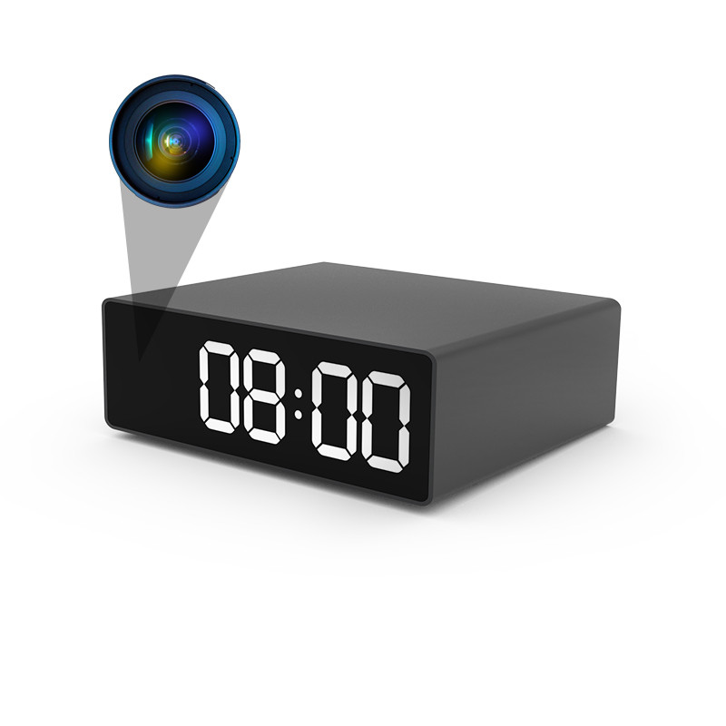 Ukryta kamera WiFI w zegarze tryb nocny MK202