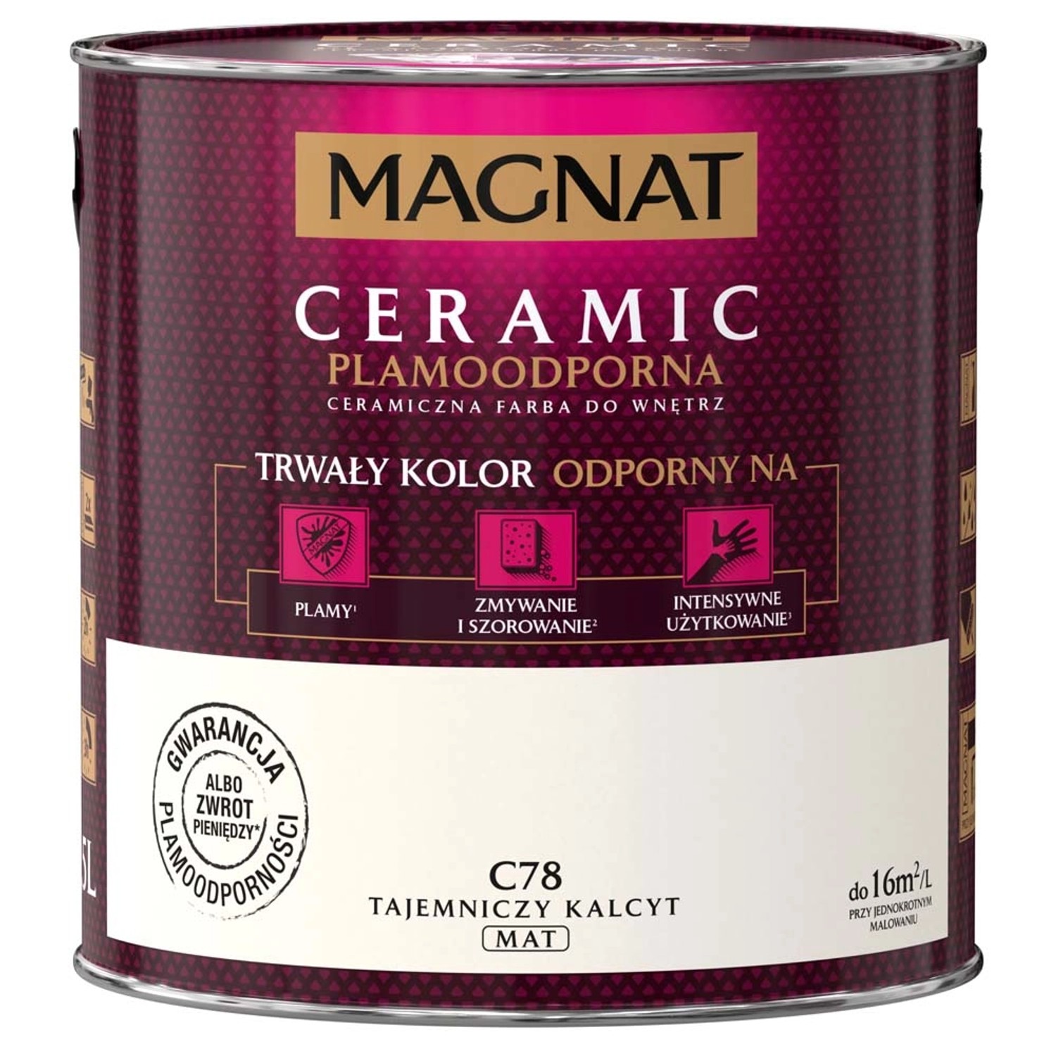 Farba Magnat Ceramic tajemniczy kalcyt 2,5 l