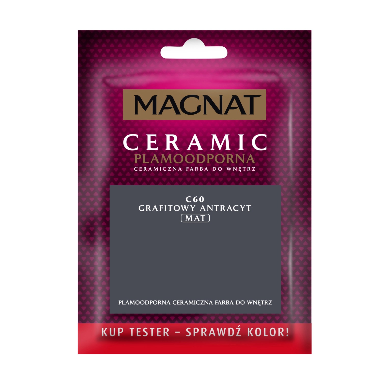 Tester farby Magnat Ceramic grafitowy antracyt 30 ml
