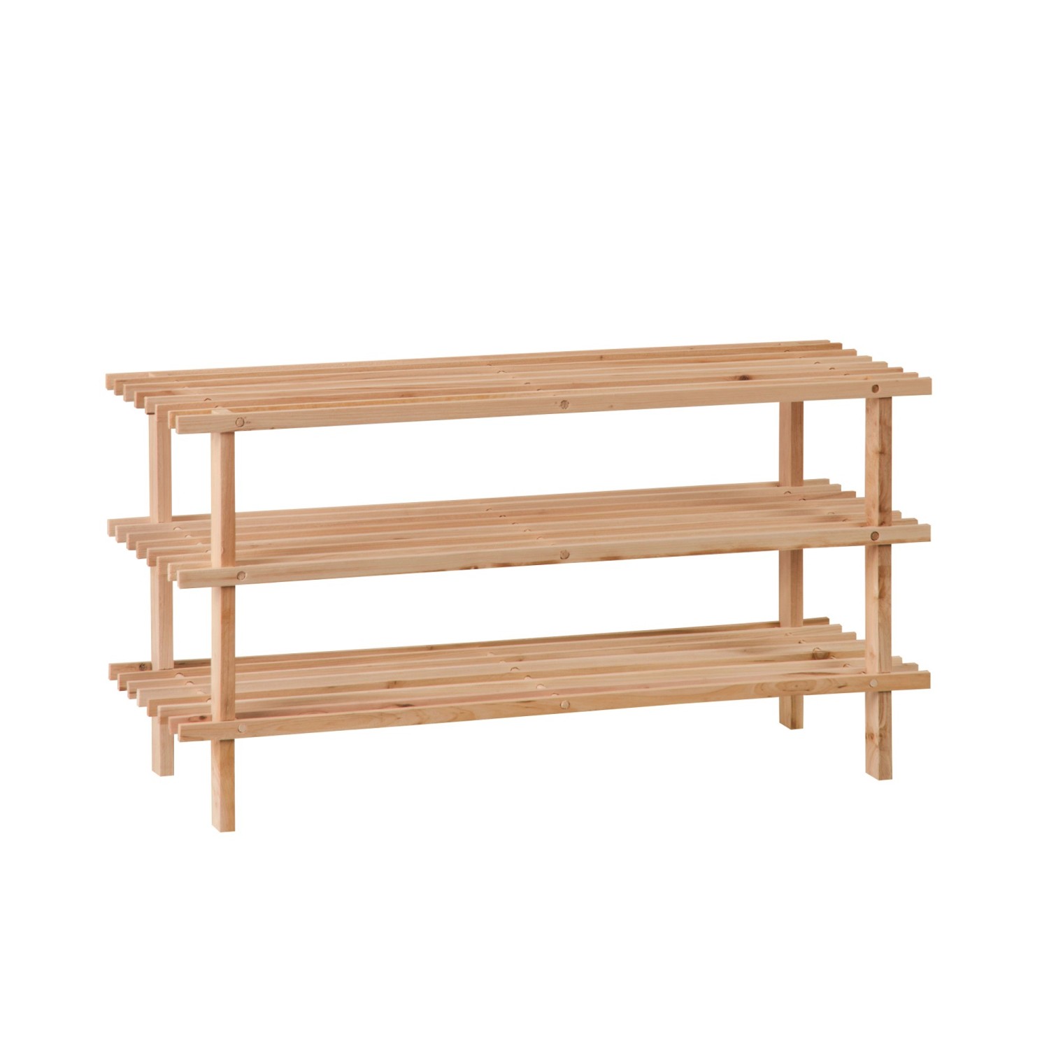 OBI Regał na buty 45 x 77 x 26 cm 3 półki sosna