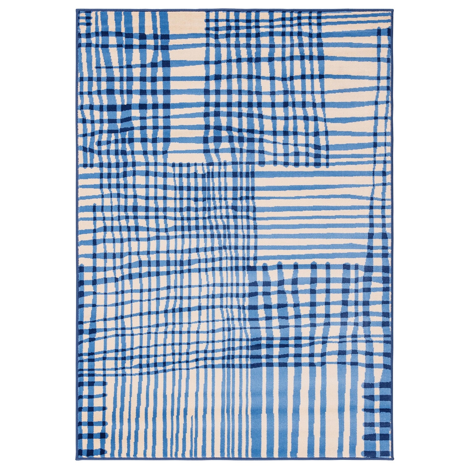 Dywan ROCK ZITO 120 x 160 cm niebieski