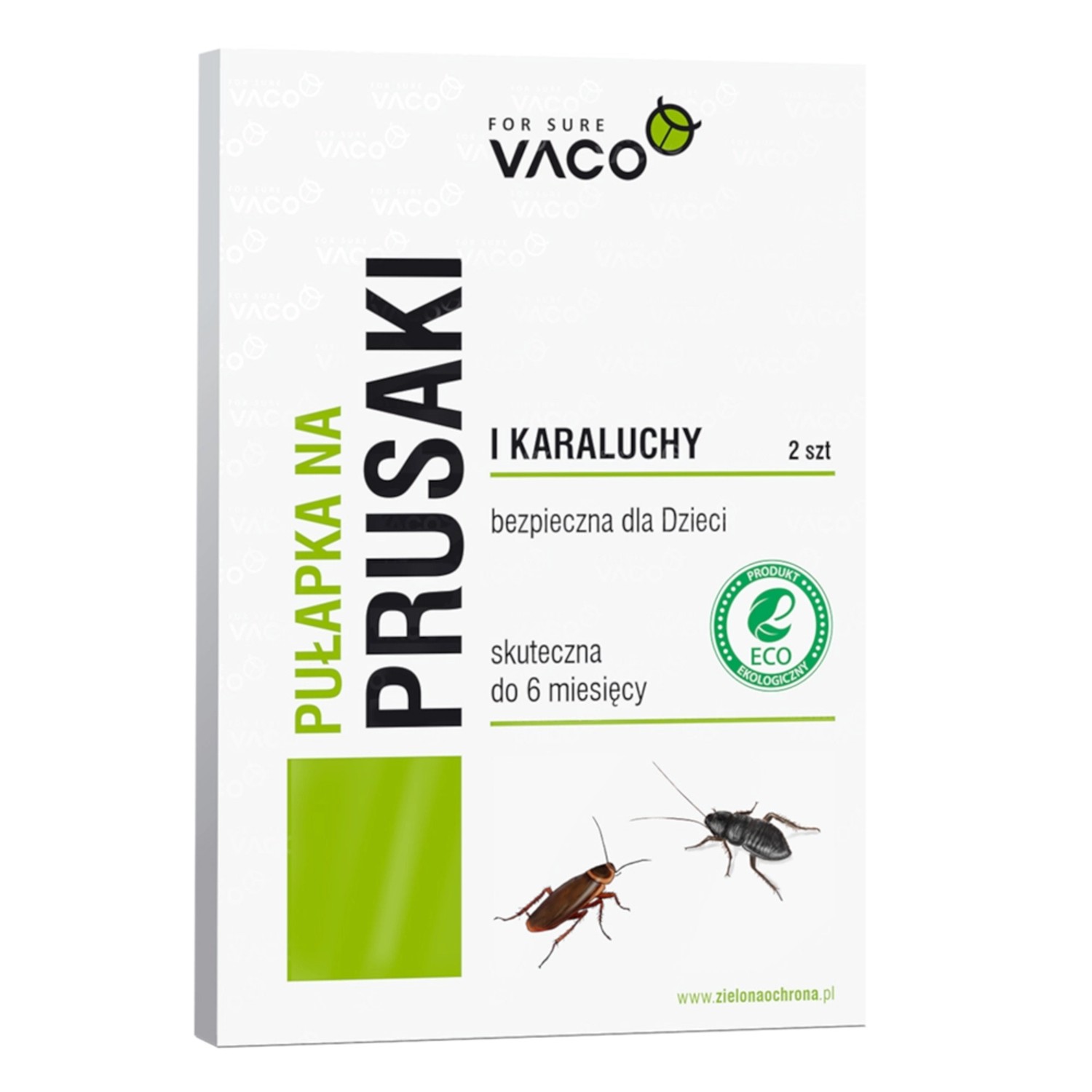 VACO Pułapka na prusaki i karaluchy 2 szt.
