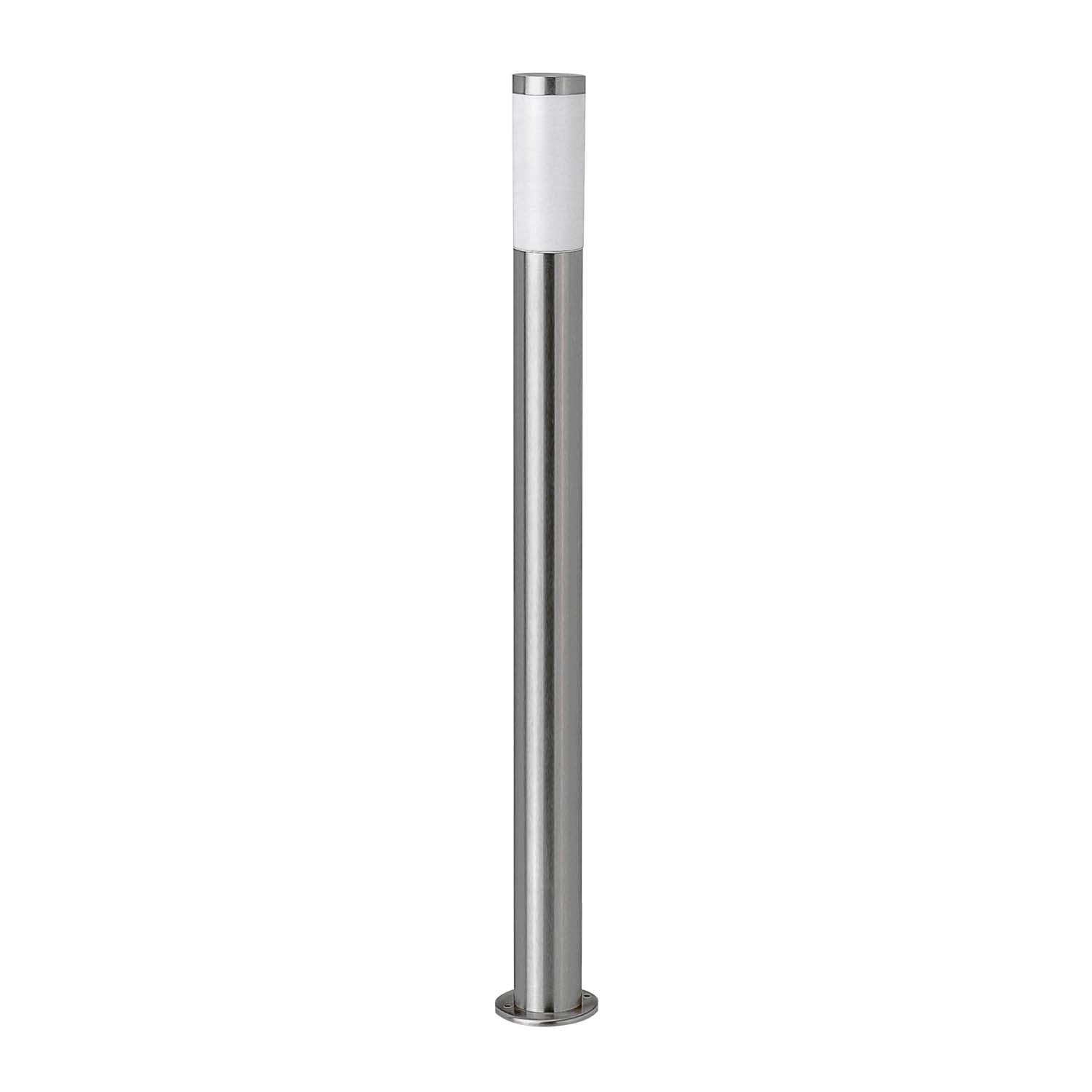 Polux Słupek zewnętrzny LIVIA wys. 100 cm satyna E27