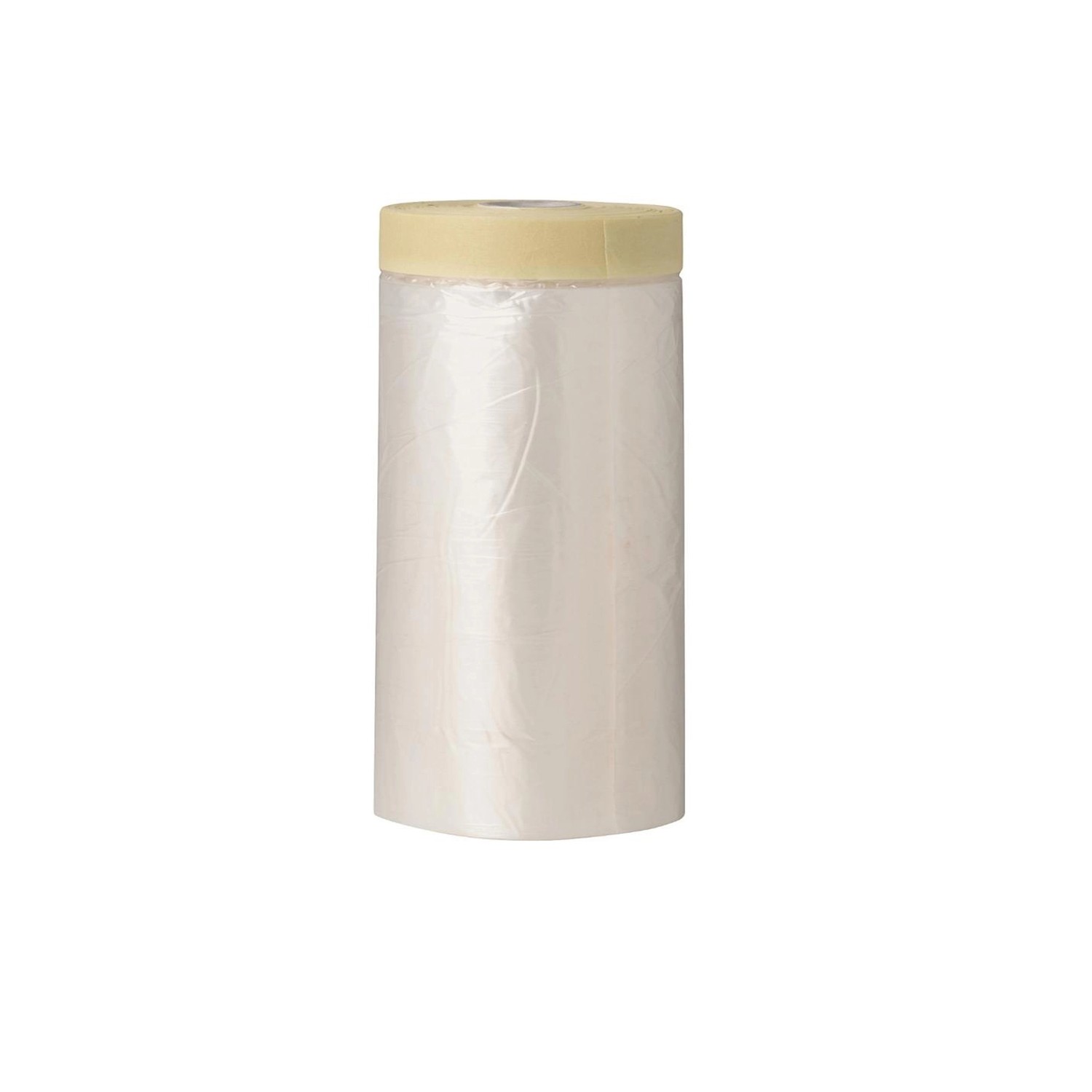LUX-TOOLS Folia maskująca z taśmą 55 cm x 25 m