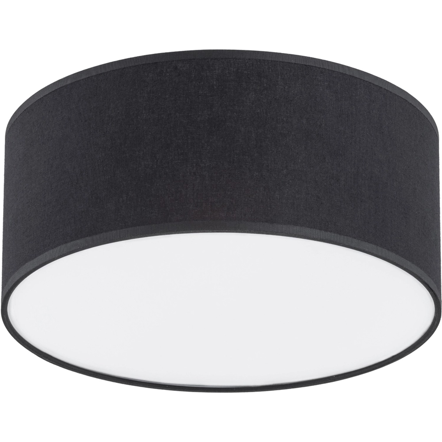 TK Lighting Lampa sufitowa RONDO śr. 30 cm 1x60W E27 czarna