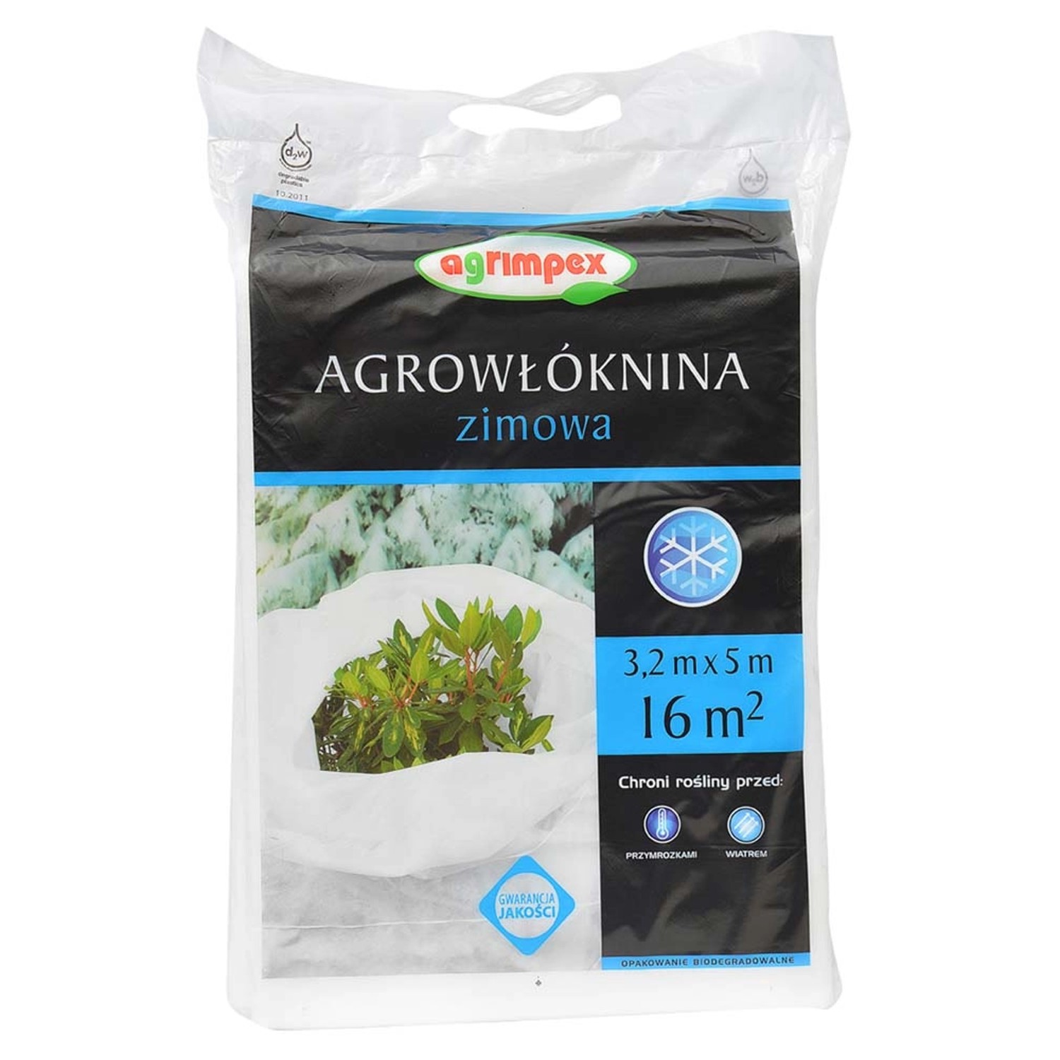 Agrimpex Agrowłóknina zimowa Pegas Agro P-50 biała 3,2 m x 5 m
