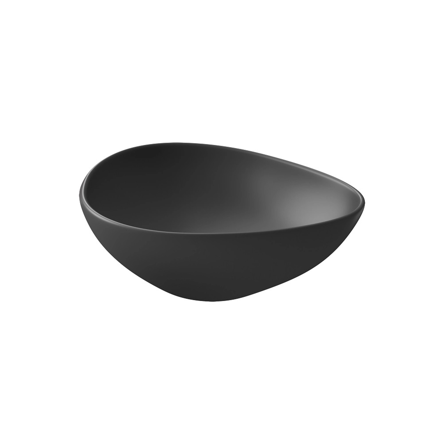 Cersanit Umywalka Moduo 45 nablatowa ceramiczna antracyt