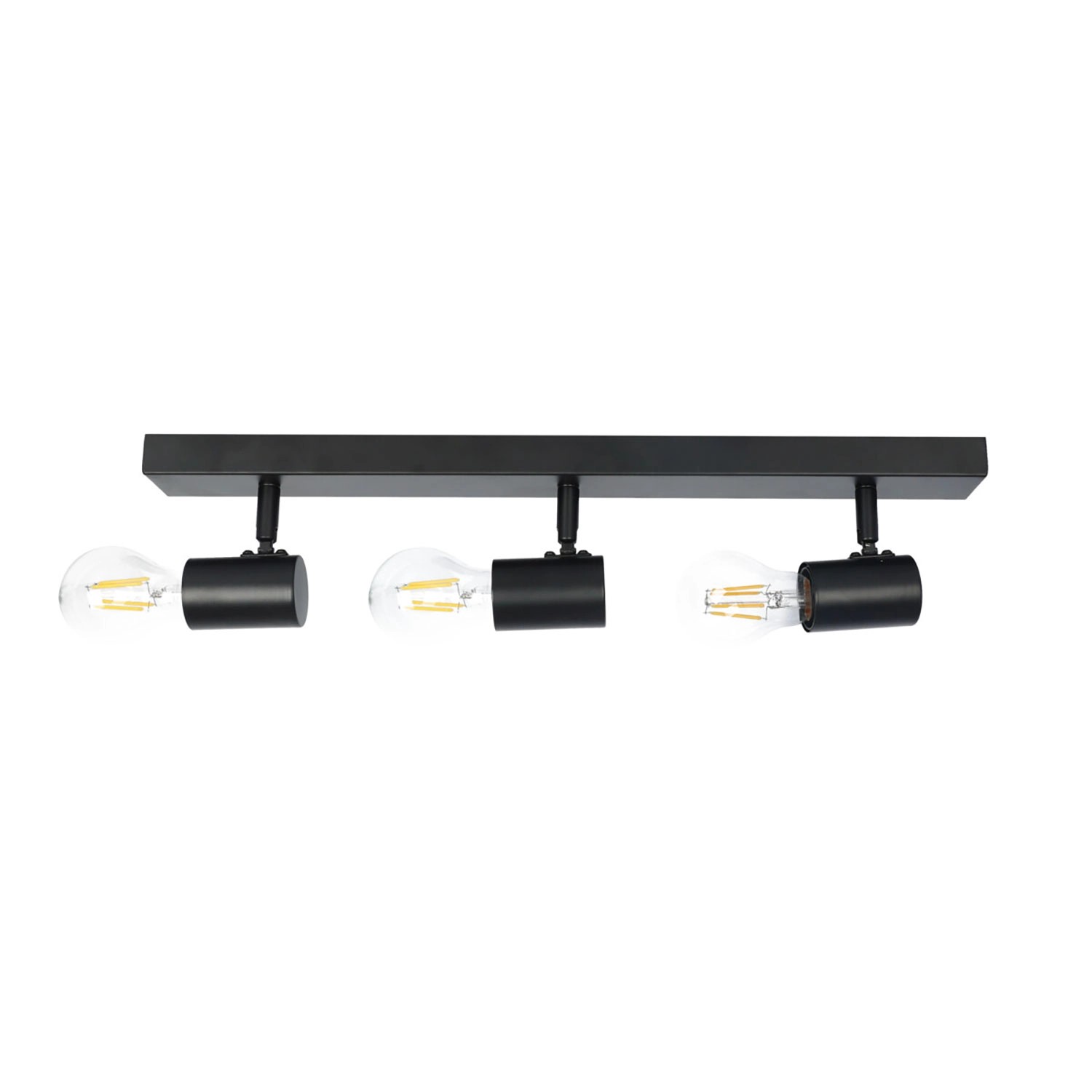 KingBerry Listwa świetlna DOLG 3xE27 13W IP20 czarna