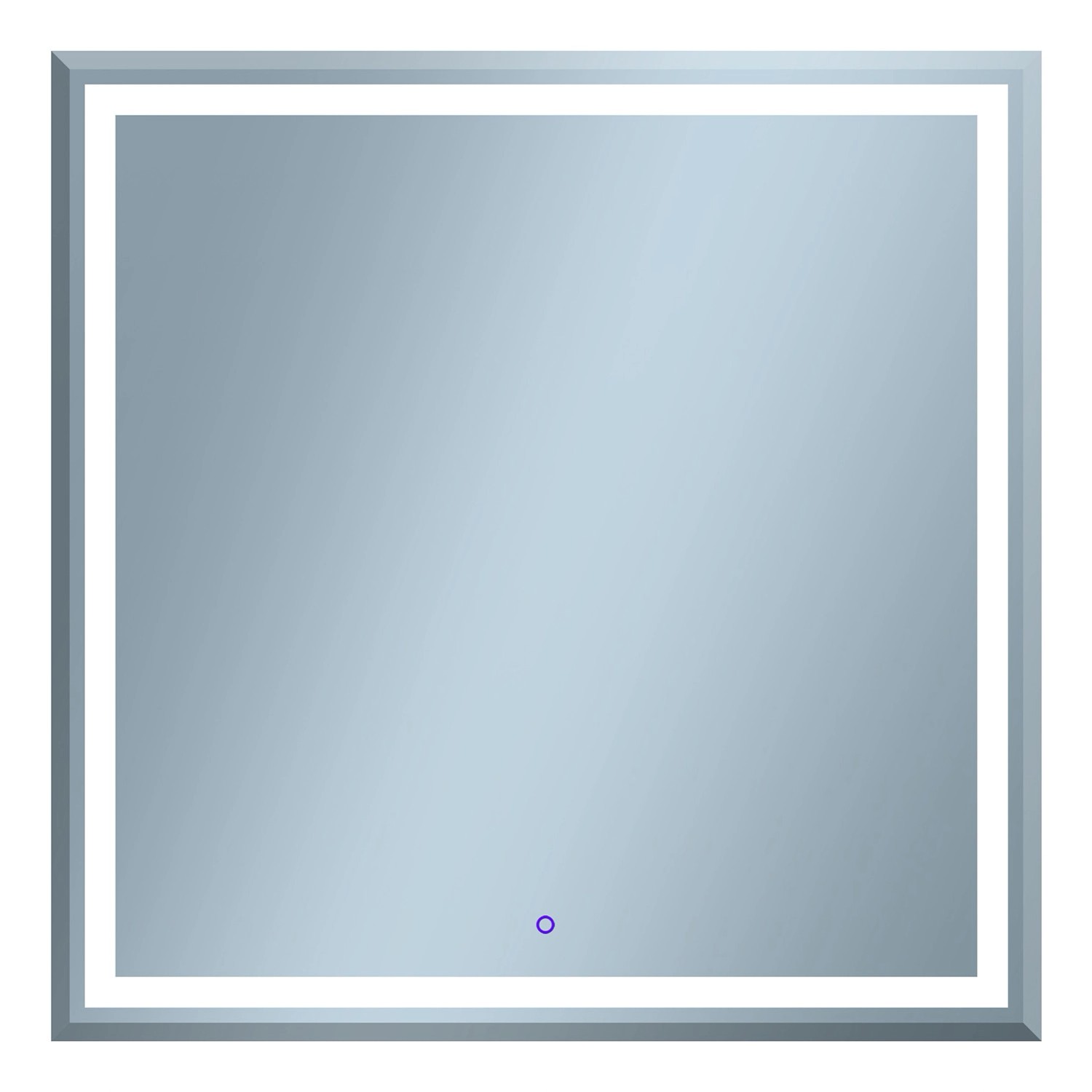 Lustro Altue z oświetleniem LED 80x80