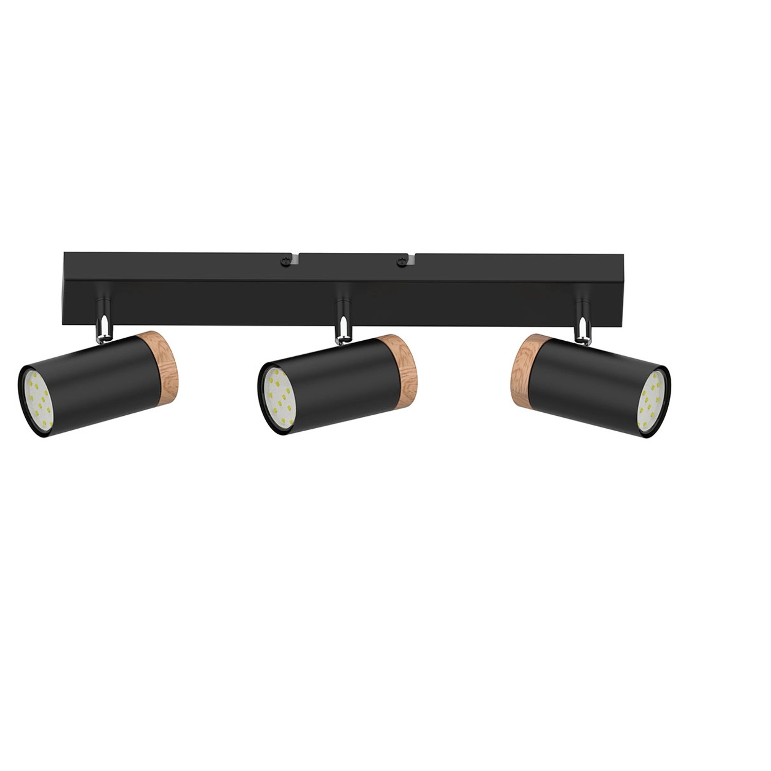 Listwa LAGOS czarna 3xGU10 15W