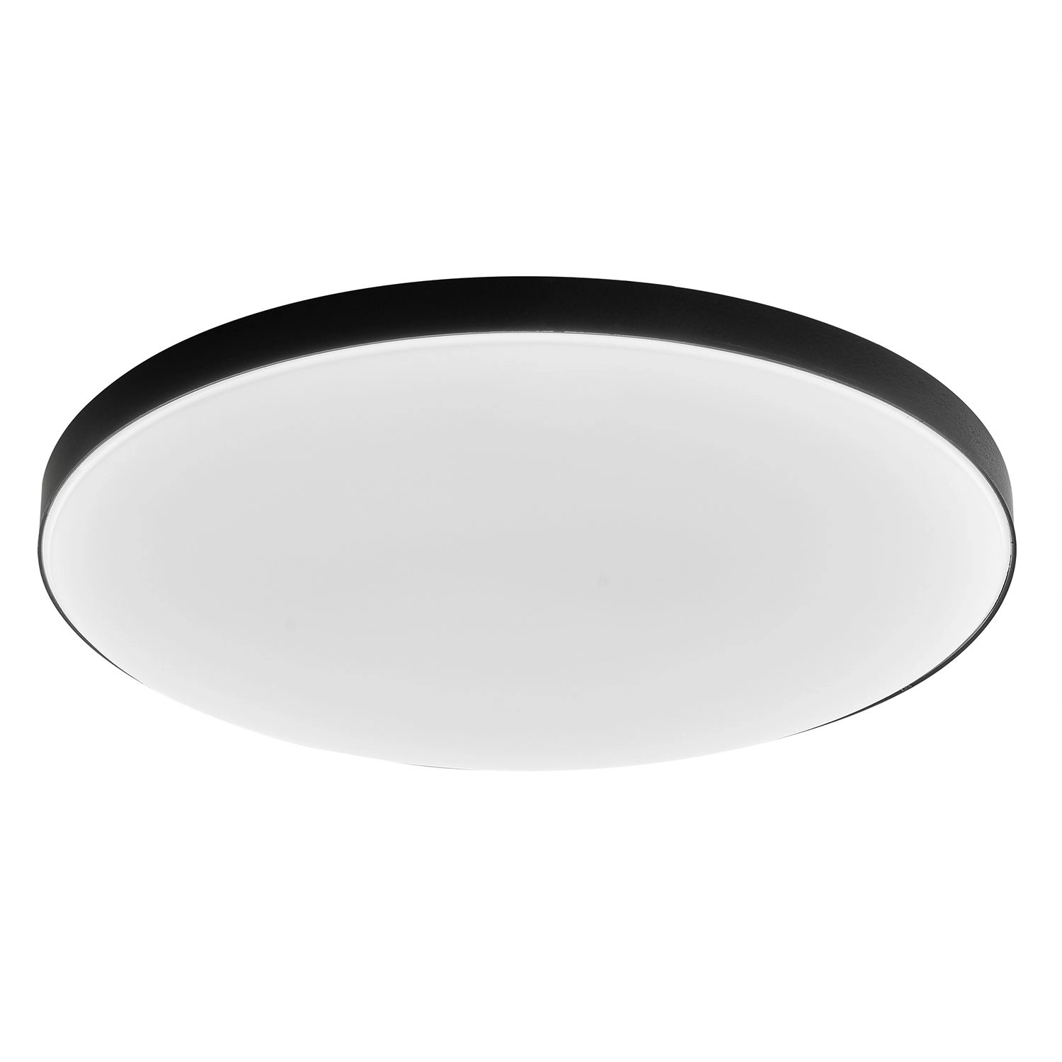 Eko-Light Plafon LED Slimi 24W 4000K 3100lm IP40 czarny śr. 37,5 cm